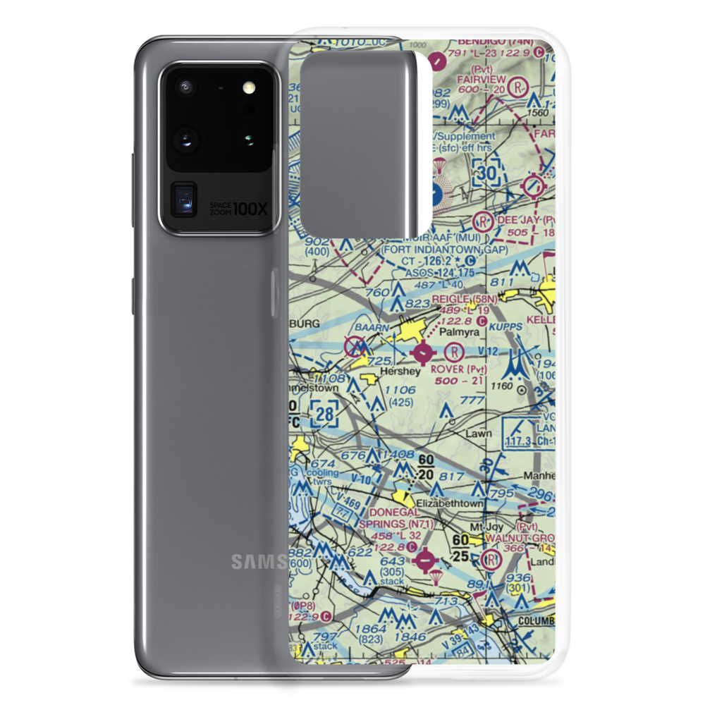 Reigle Field (58N) VFR Sectional Samsung Case Samsung Galaxy S20 Ultra model shown