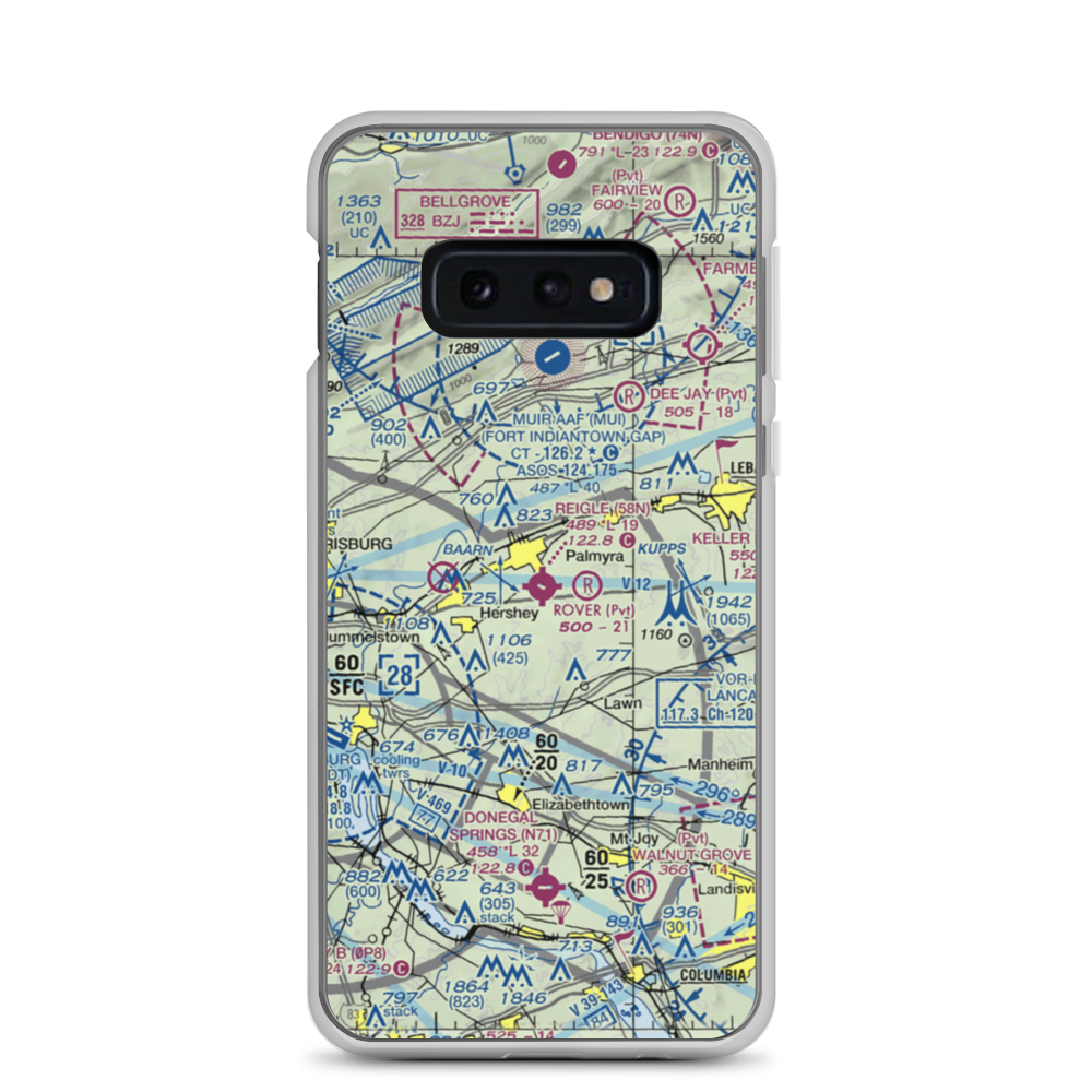 Reigle Field (58N) VFR Sectional Samsung Case Samsung Galaxy S10e model shown