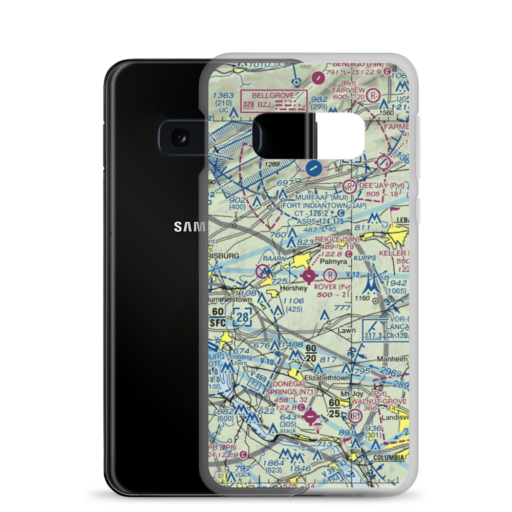 Reigle Field (58N) VFR Sectional Samsung Case Samsung Galaxy S10e model shown