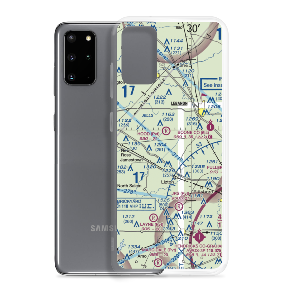Reimer Aerodrome (57II) VFR Sectional Samsung Case Samsung Galaxy S20 Plus model shown