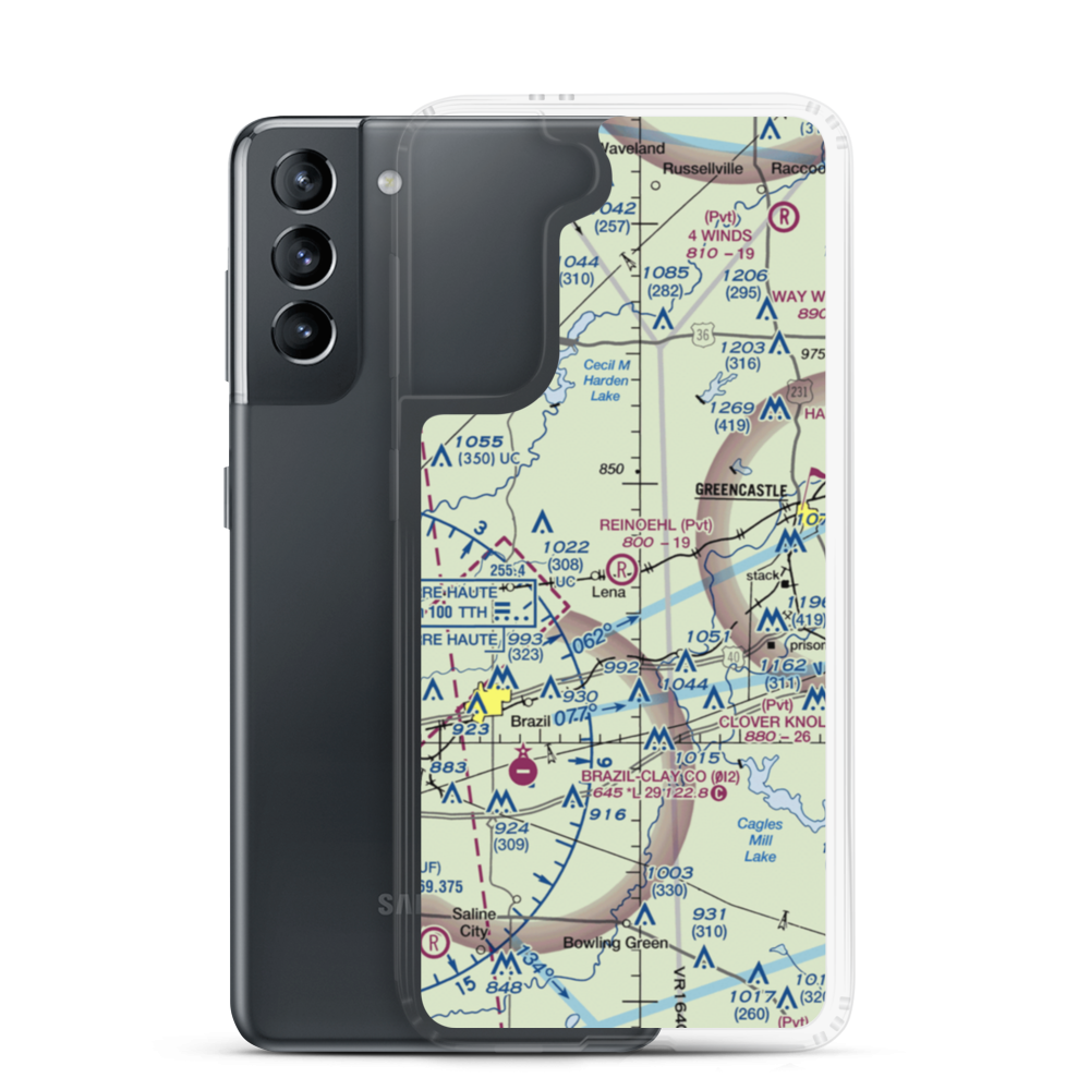 Reinoehl Field (49II) VFR Sectional Samsung Case Samsung Galaxy S21 model shown