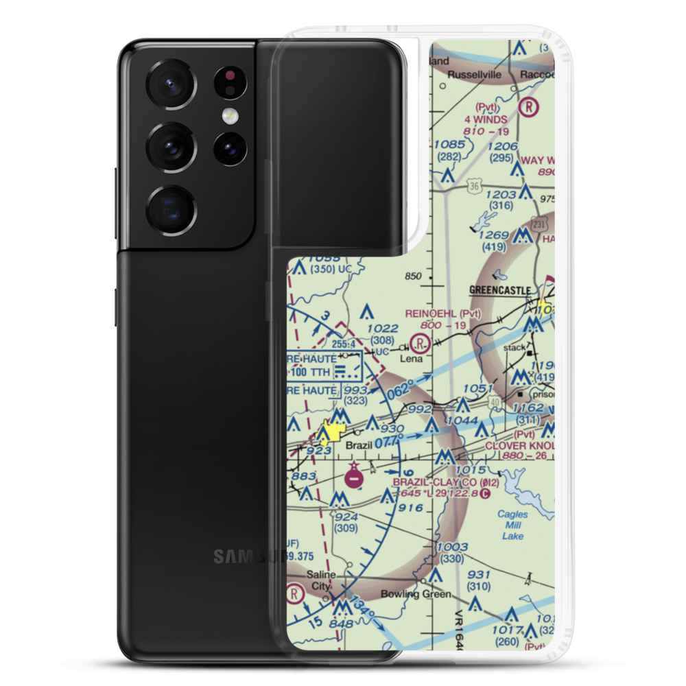 Reinoehl Field (49II) VFR Sectional Samsung Case Samsung Galaxy S21 Ultra model shown