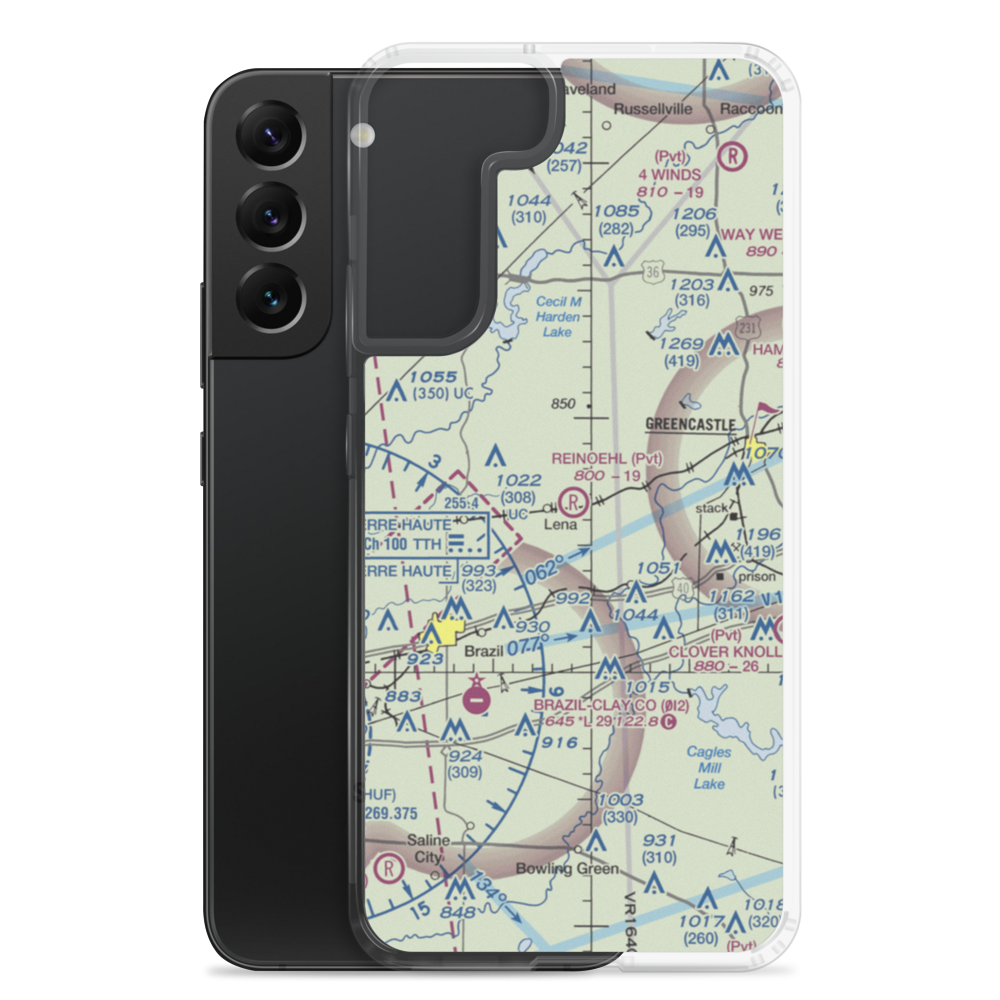 Reinoehl Field (49II) VFR Sectional Samsung Case Samsung Galaxy S22 Plus model shown
