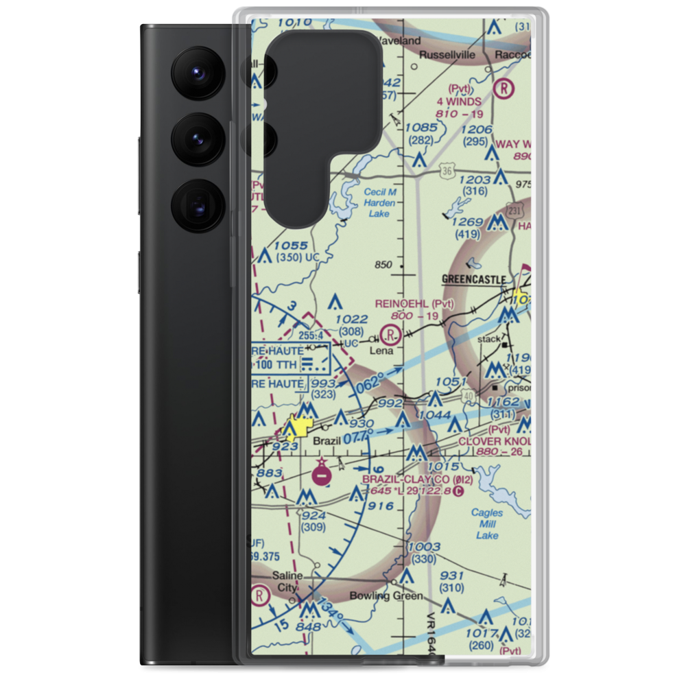 Reinoehl Field (49II) VFR Sectional Samsung Case Samsung Galaxy S22 Ultra model shown