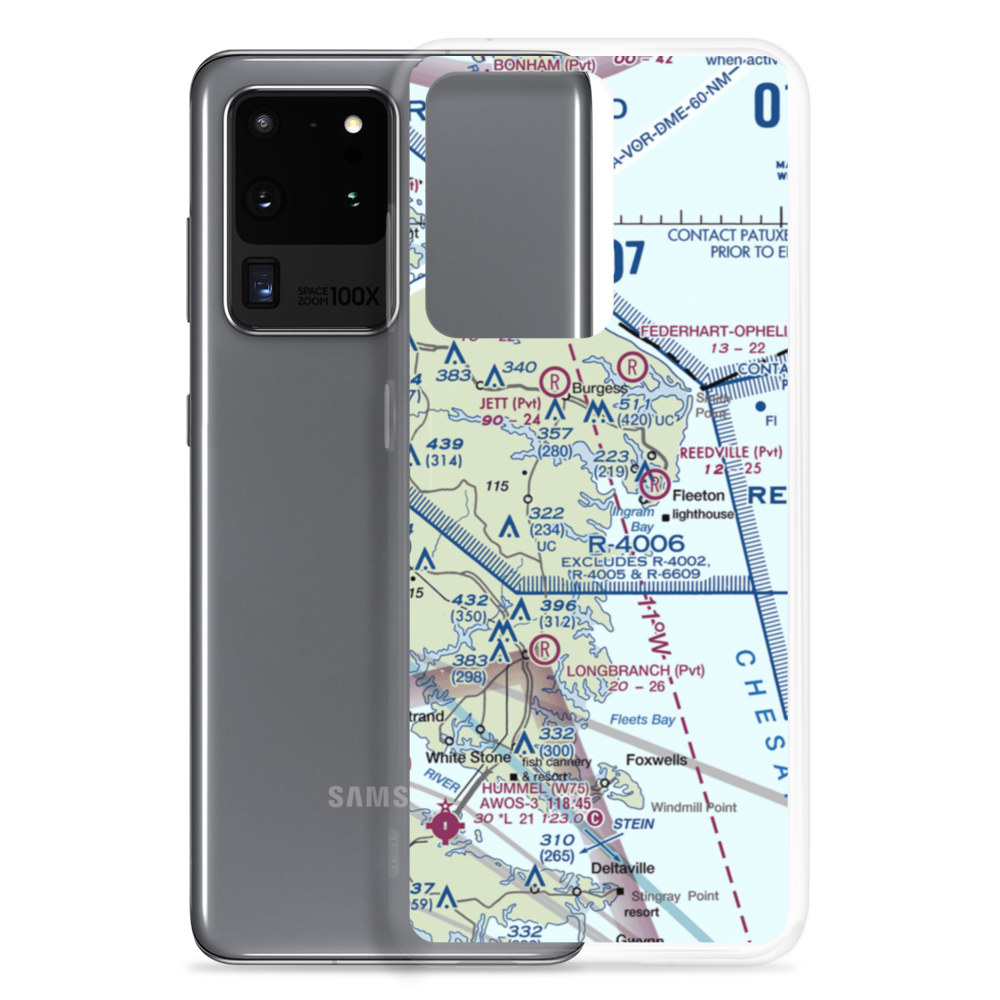 Remo Private Airport (6VA0) VFR Sectional Samsung Case Samsung Galaxy S20 Ultra model shown