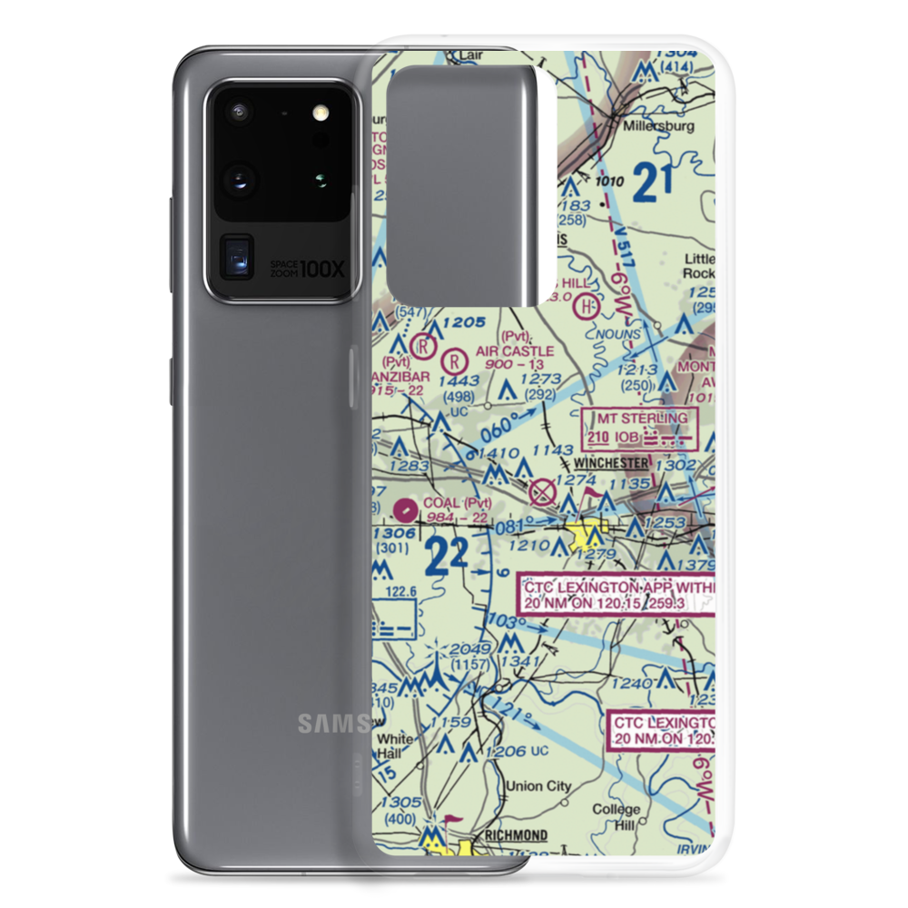 Renick Field (3KY0) VFR Sectional Samsung Case Samsung Galaxy S20 Ultra model shown