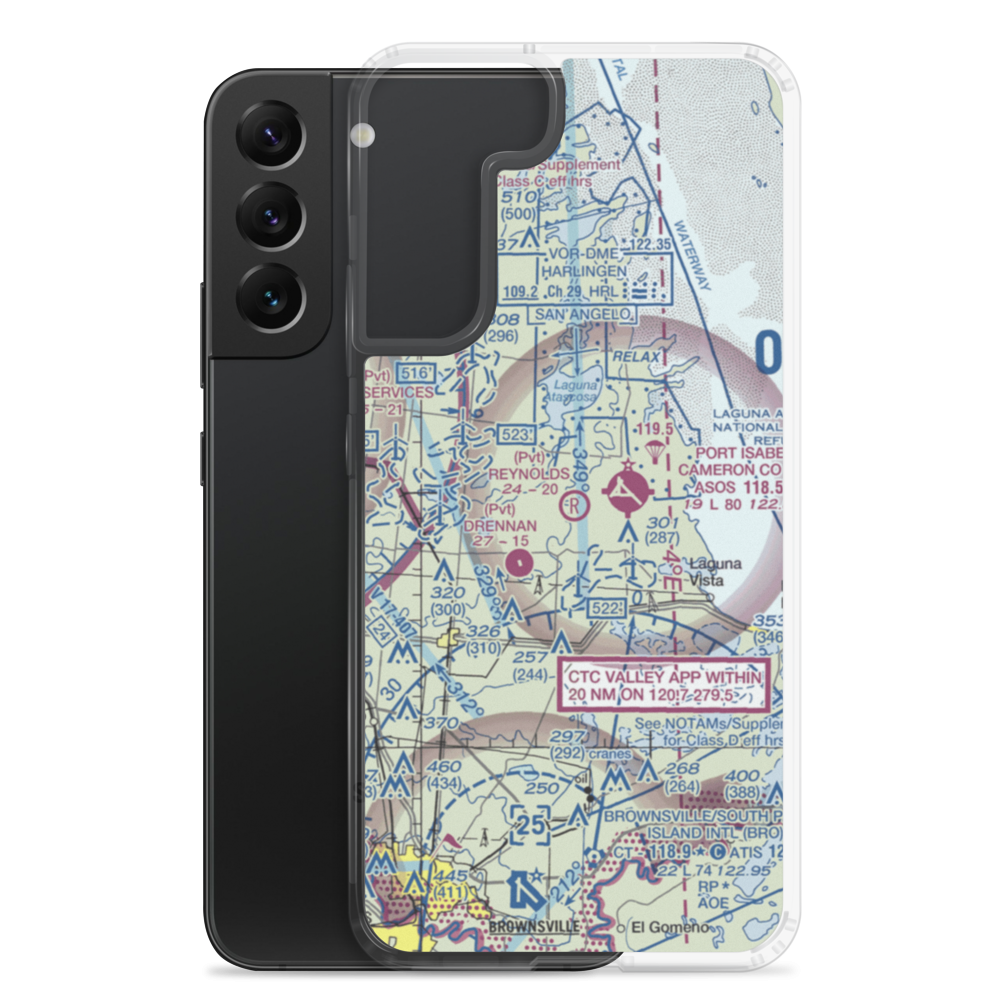Reynolds Ranch Airport (73TA) VFR Sectional Samsung Case Samsung Galaxy S22 Plus model shown