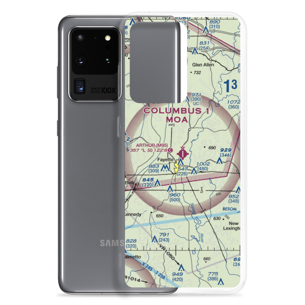 Richard Arthur Field (M95) VFR Sectional Samsung Case Samsung Galaxy S20 Ultra model shown