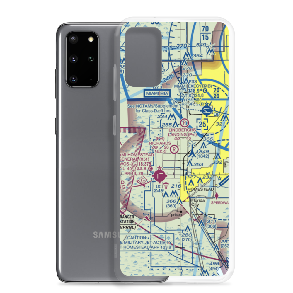 Richards Field (04FA) VFR Sectional Samsung Case Samsung Galaxy S20 Plus model shown