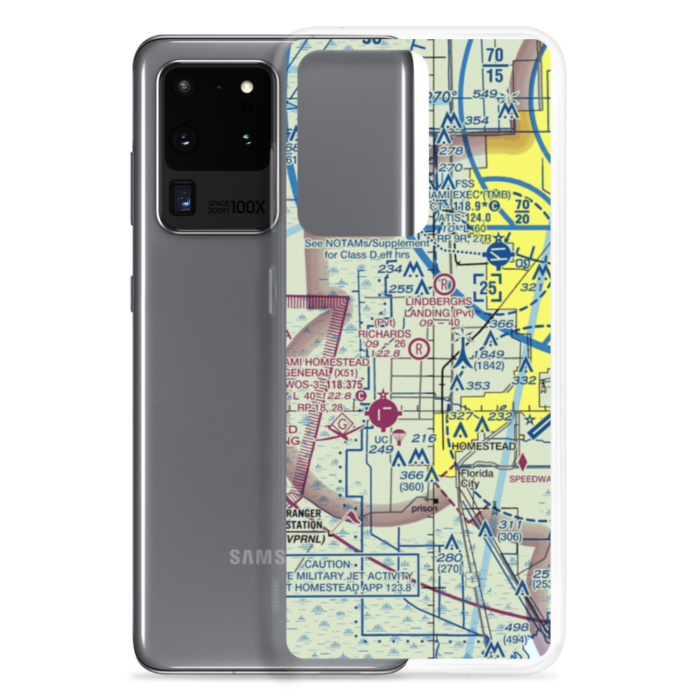 Richards Field (04FA) VFR Sectional Samsung Case Samsung Galaxy S20 Ultra model shown