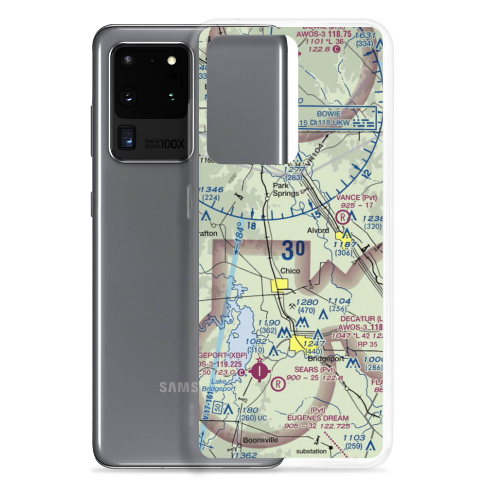 Richey Airfield (69XA) VFR Sectional Samsung Case Samsung Galaxy S20 Ultra model shown