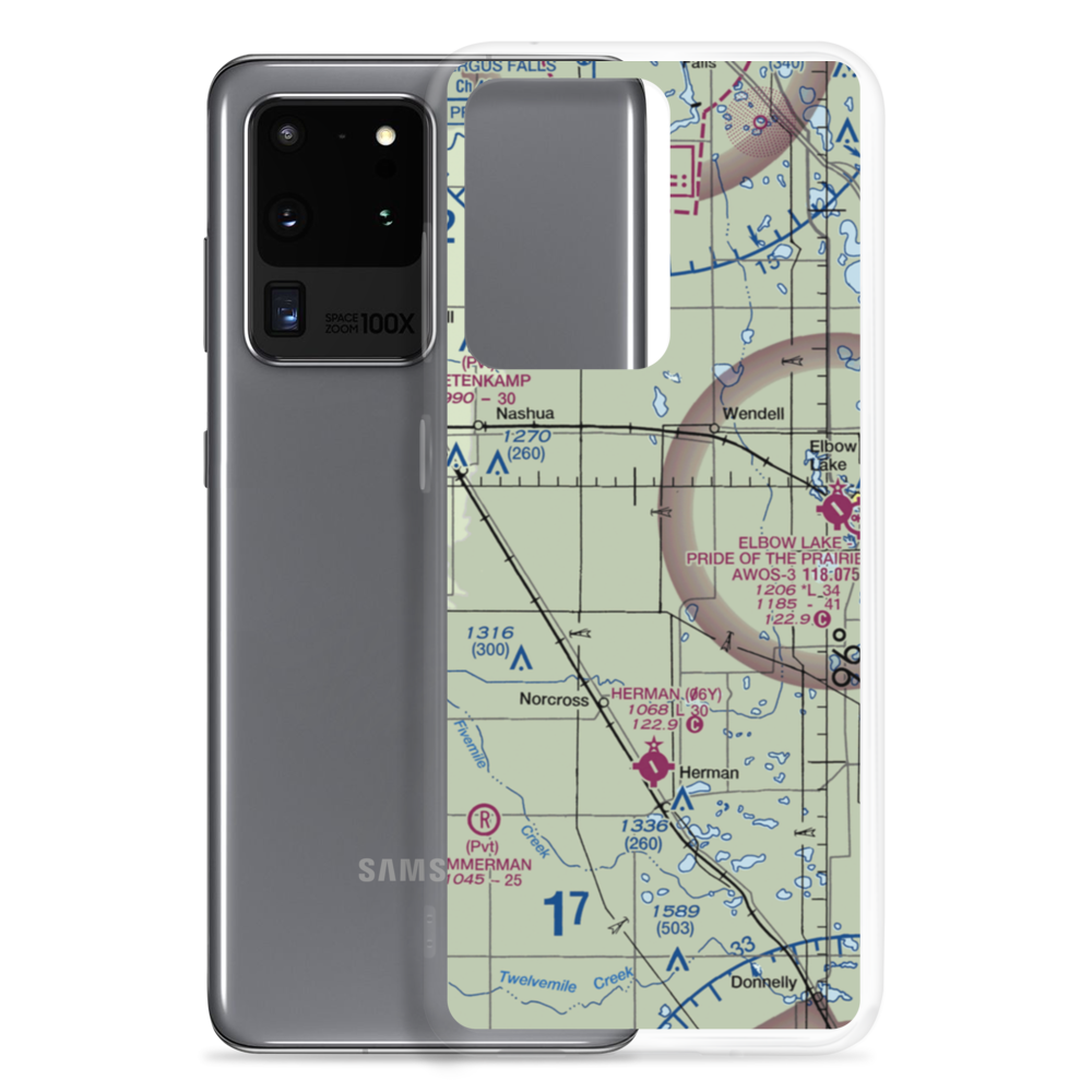 Ricks Field (65MN) VFR Sectional Samsung Case Samsung Galaxy S20 Ultra model shown