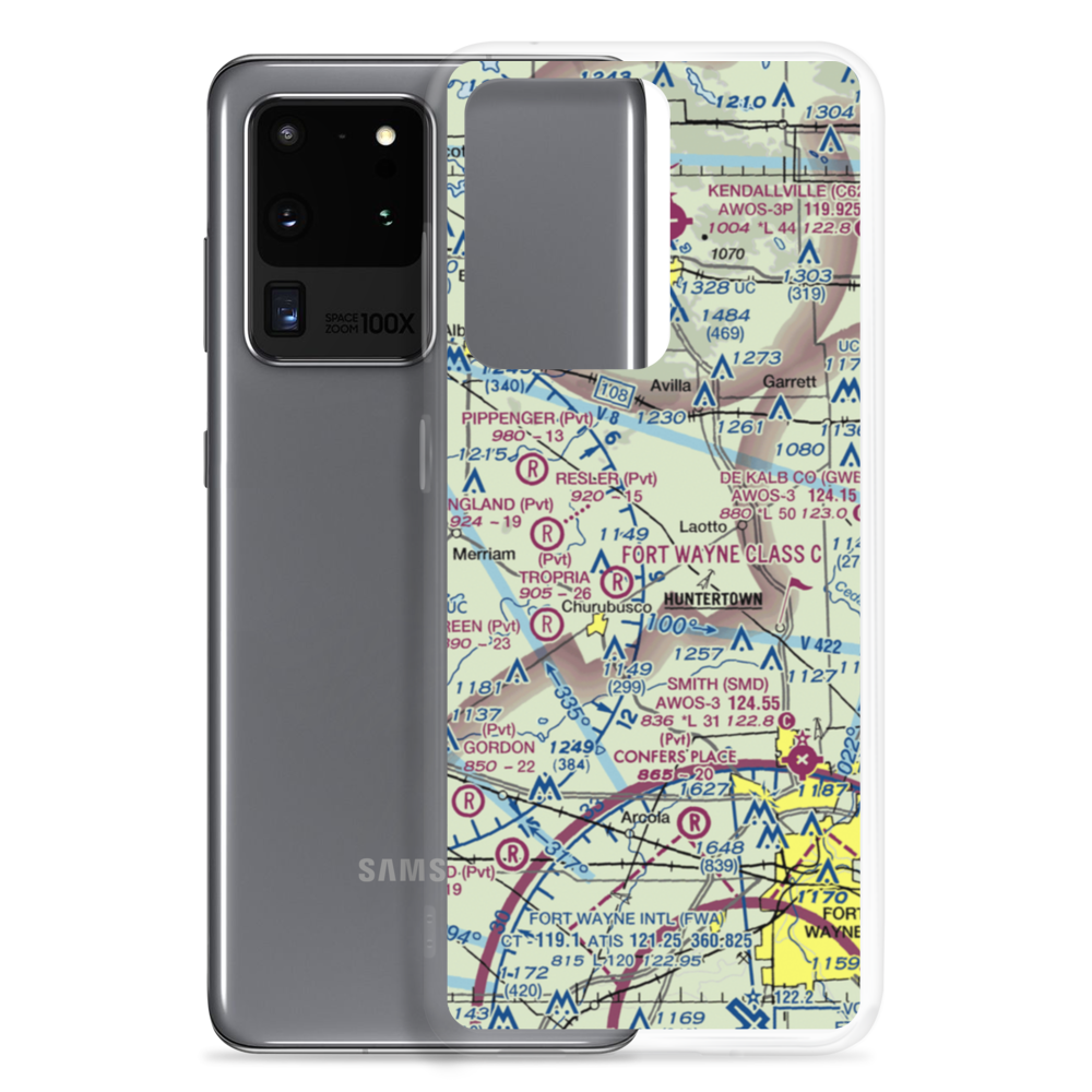 Ries Airport (76II) VFR Sectional Samsung Case Samsung Galaxy S20 Ultra model shown