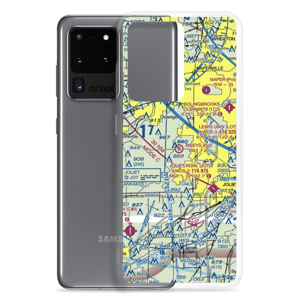 Riley's Field (LL51) VFR Sectional Samsung Case Samsung Galaxy S20 Ultra model shown