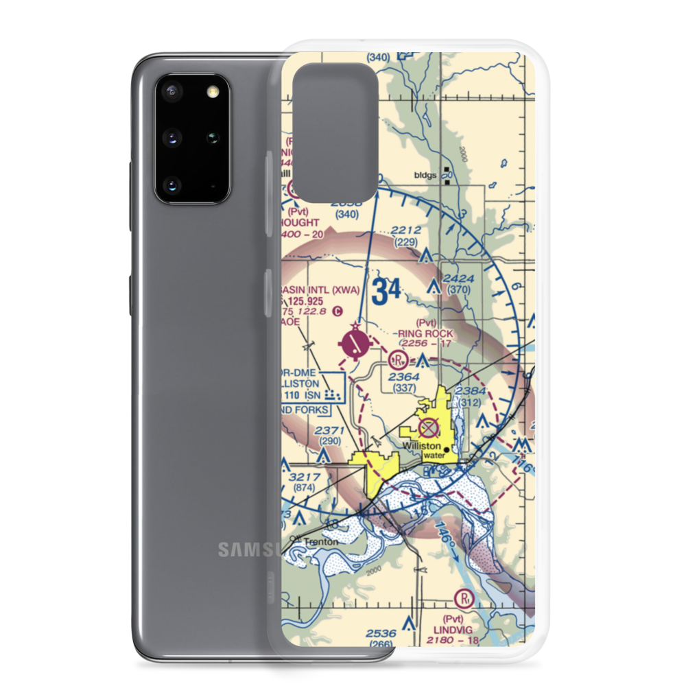 Ring Rock Ranch Airport (4NA1) VFR Sectional Samsung Case Samsung Galaxy S20 Plus model shown