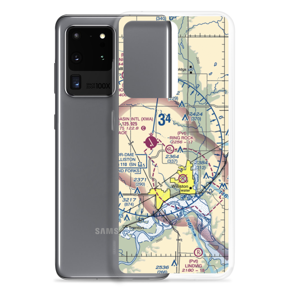 Ring Rock Ranch Airport (4NA1) VFR Sectional Samsung Case Samsung Galaxy S20 Ultra model shown