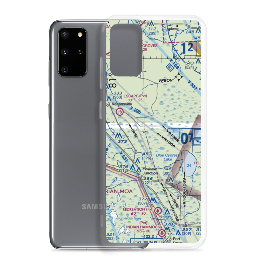 Rlm Farms Airport (FD09) VFR Sectional Samsung Case Samsung Galaxy S20 Plus model shown