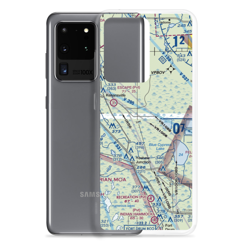 Rlm Farms Airport (FD09) VFR Sectional Samsung Case Samsung Galaxy S20 Ultra model shown