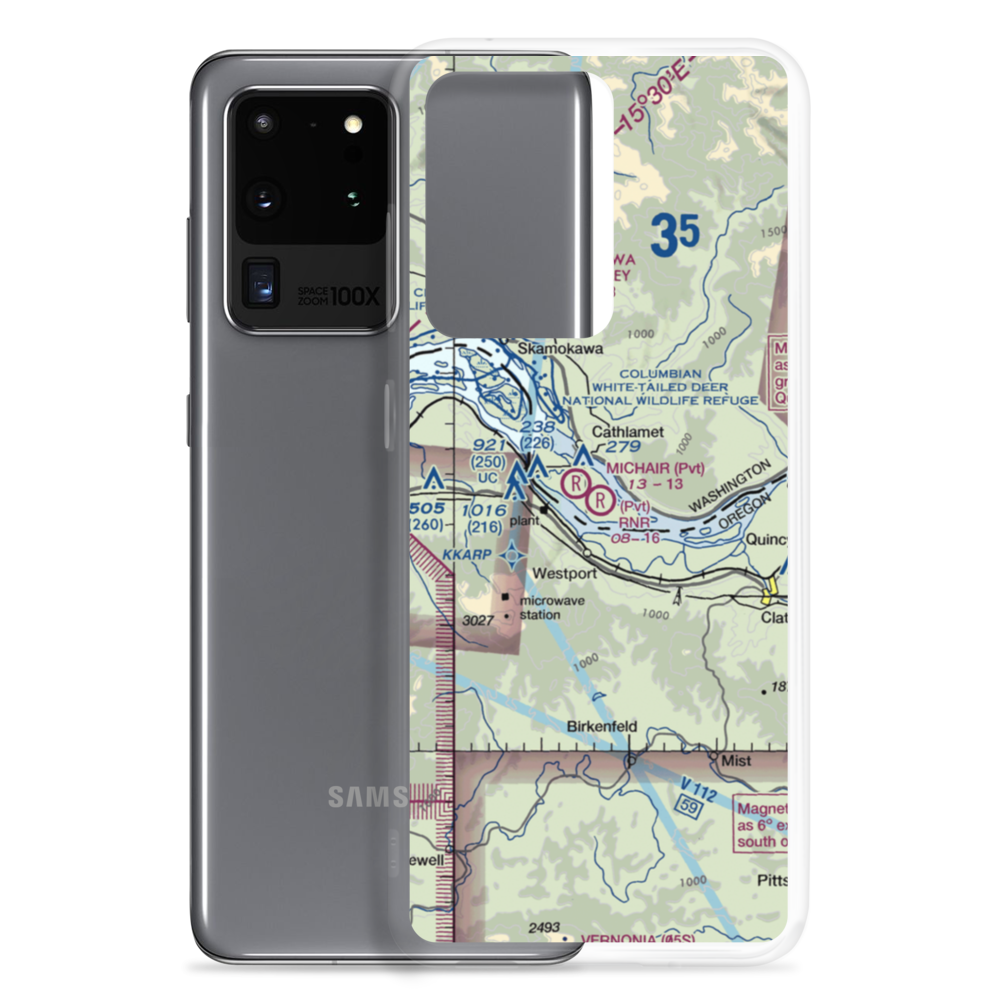 RNR Farms Airport (79WA) VFR Sectional Samsung Case Samsung Galaxy S20 Ultra model shown