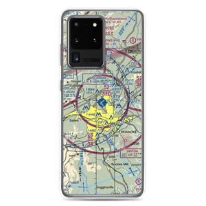 Roanoke–Blacksburg Regional Airport (ROA) VFR Sectional Samsung Case