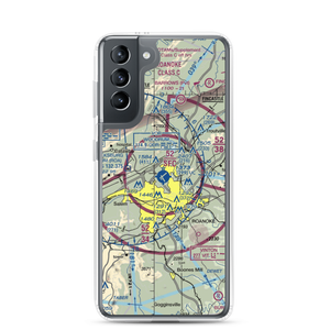 Roanoke–Blacksburg Regional Airport (ROA) VFR Sectional Samsung Case