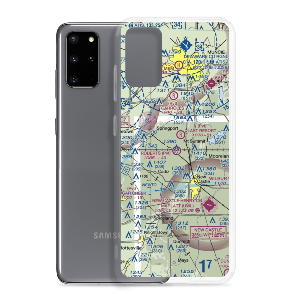 Roberts Field (39IN) VFR Sectional Samsung Case Samsung Galaxy S20 Plus model shown