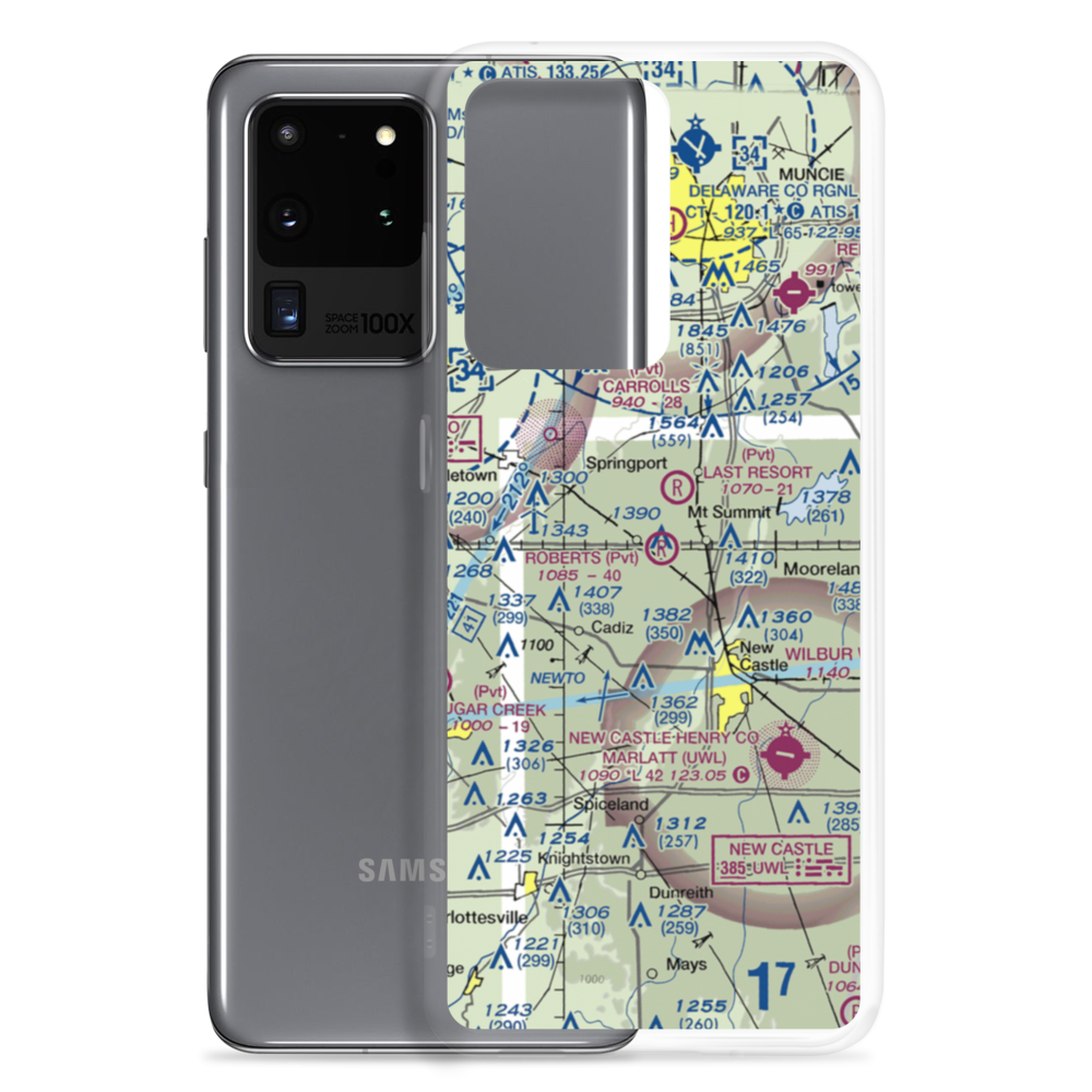 Roberts Field (39IN) VFR Sectional Samsung Case Samsung Galaxy S20 Ultra model shown