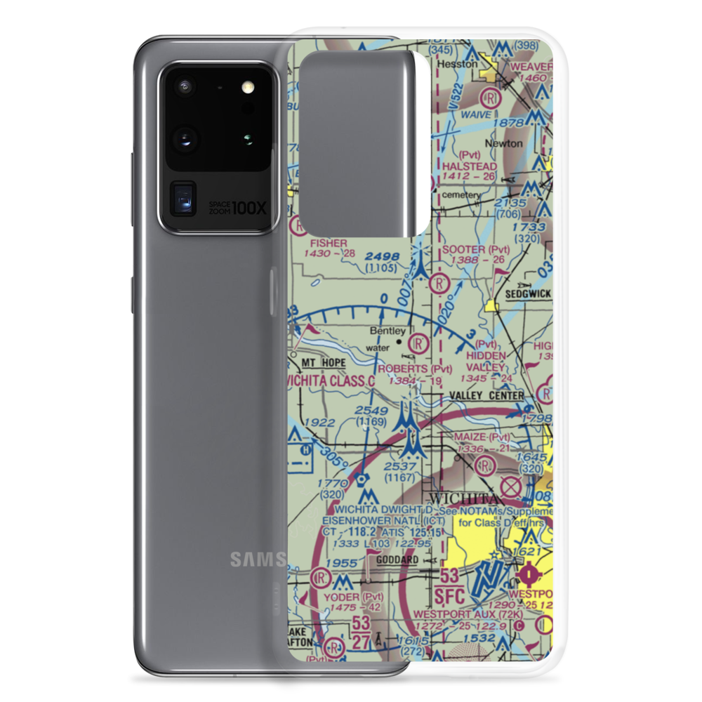 Roberts Field (SN62) VFR Sectional Samsung Case Samsung Galaxy S20 Ultra model shown