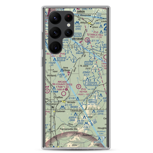 Roberts Roost Airport (NK81) VFR Sectional Samsung Case