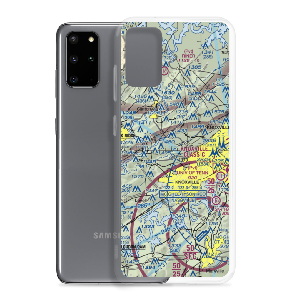 Robertson Farm Airport (TN94) VFR Sectional Samsung Case Samsung Galaxy S20 Plus model shown