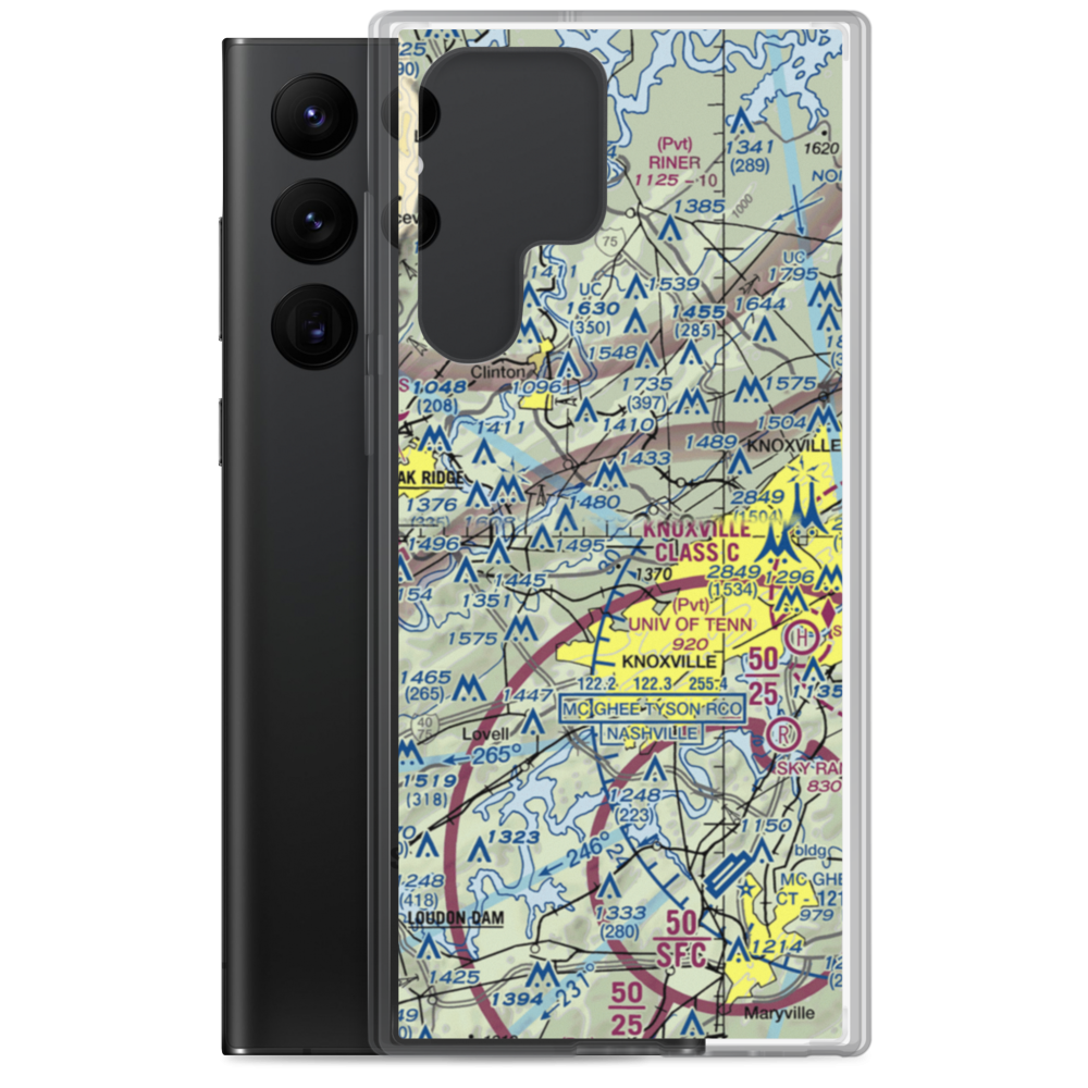 Robertson Farm Airport (TN94) VFR Sectional Samsung Case Samsung Galaxy S22 Ultra model shown