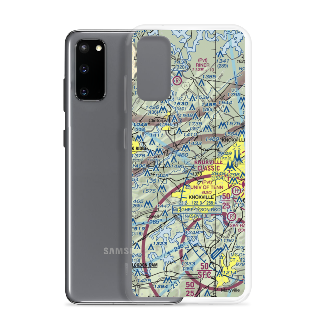 Robertson Farm Airport (TN94) VFR Sectional Samsung Case Samsung Galaxy S20 model shown
