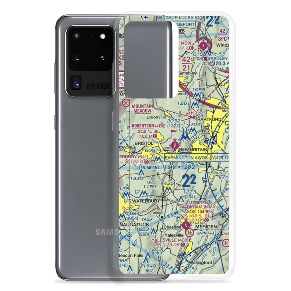 Robertson Field (4B8) VFR Sectional Samsung Case Samsung Galaxy S20 Ultra model shown
