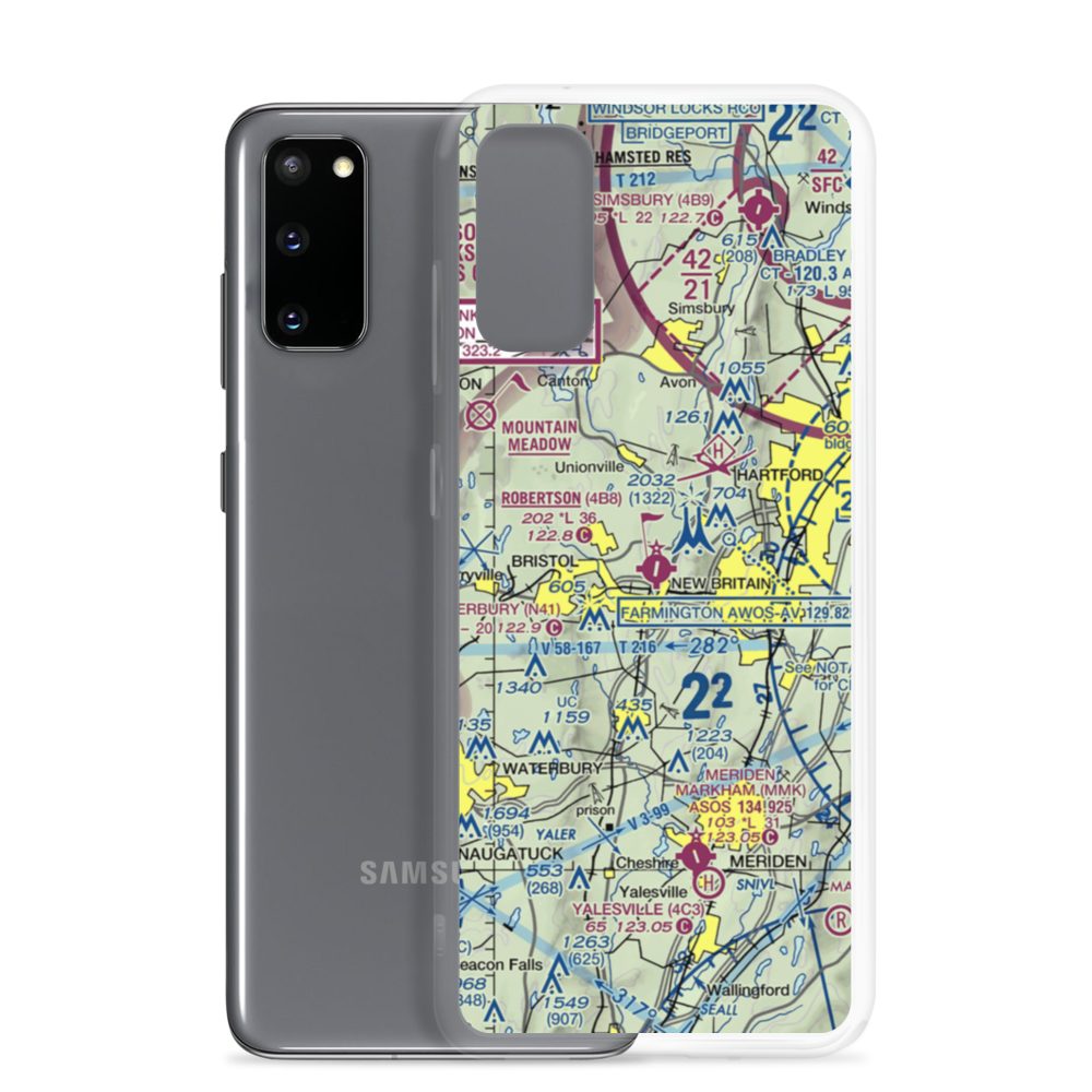 Robertson Field (4B8) VFR Sectional Samsung Case Samsung Galaxy S20 model shown