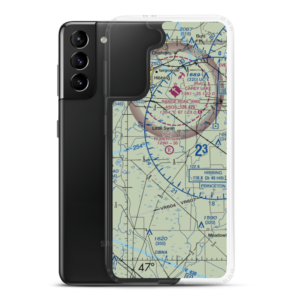 Robertson Field (MY56) VFR Sectional Samsung Case Samsung Galaxy S21 Plus model shown