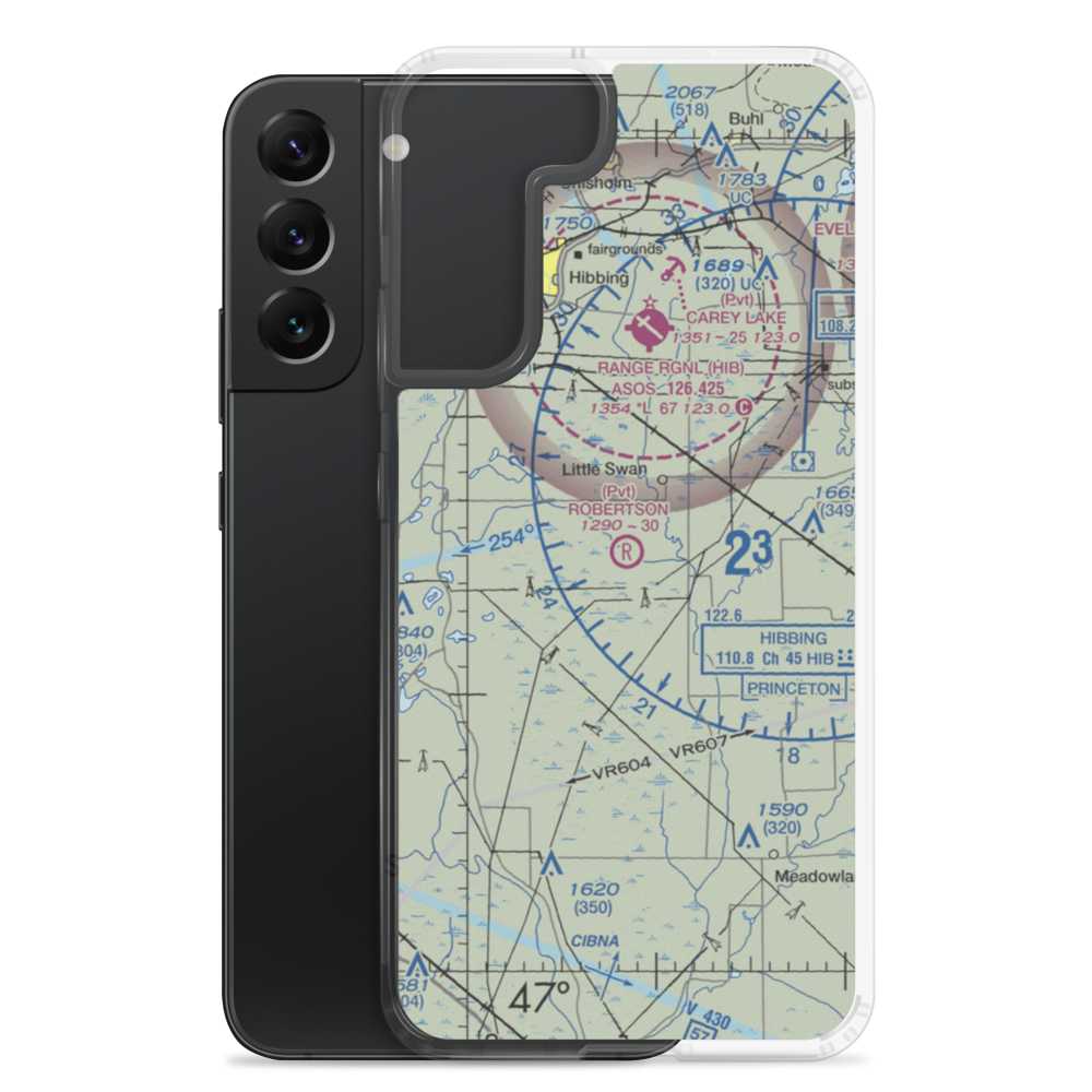 Robertson Field (MY56) VFR Sectional Samsung Case Samsung Galaxy S22 Plus model shown