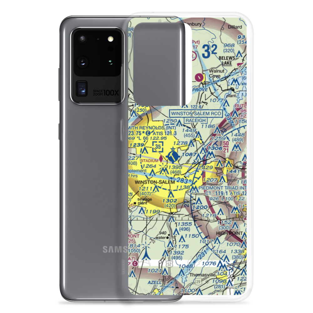 Robertson Field (NC63) VFR Sectional Samsung Case Samsung Galaxy S20 Ultra model shown