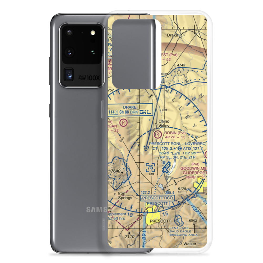 Robin STOLport (59AZ) VFR Sectional Samsung Case Samsung Galaxy S20 Ultra model shown