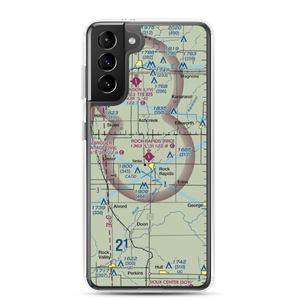 Rock Rapids Municipal Airport (RRQ) VFR Sectional Samsung Case