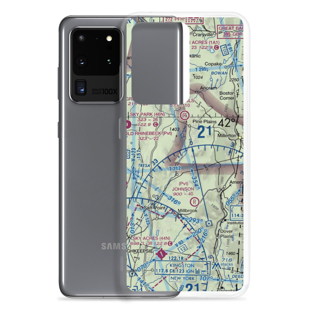 Rocky Reef Farm Airport (0NK8) VFR Sectional Samsung Case Samsung Galaxy S20 Ultra model shown