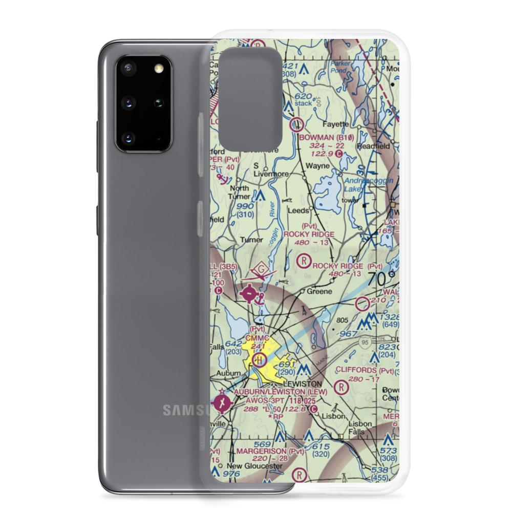 Rocky Ridge Airport (ME39) VFR Sectional Samsung Case Samsung Galaxy S20 Plus model shown