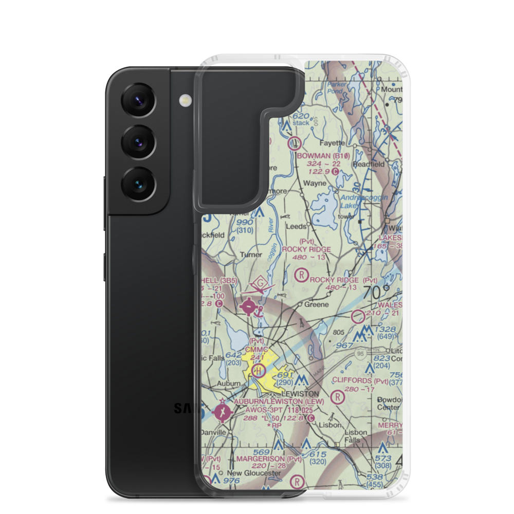 Rocky Ridge Airport (ME39) VFR Sectional Samsung Case Samsung Galaxy S22 model shown