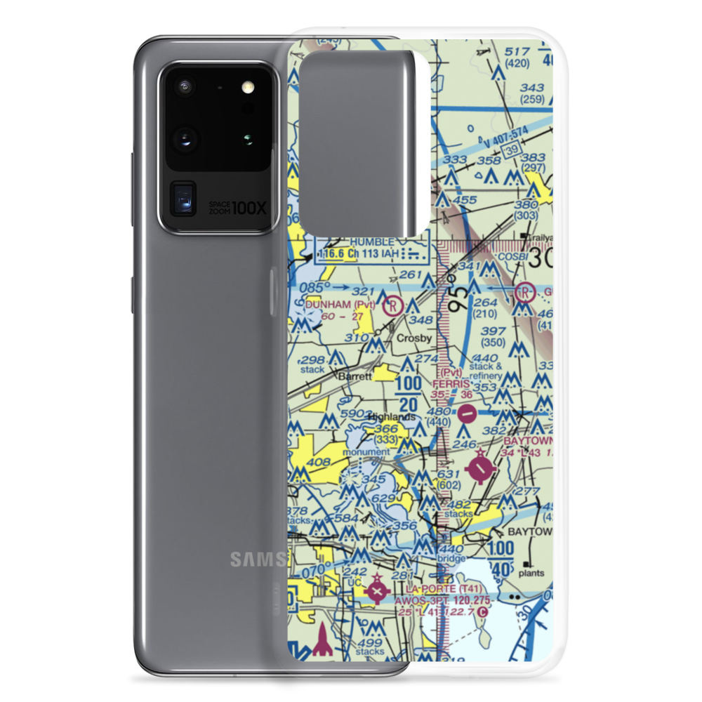 Roeder Airport (49TA) VFR Sectional Samsung Case Samsung Galaxy S20 Ultra model shown