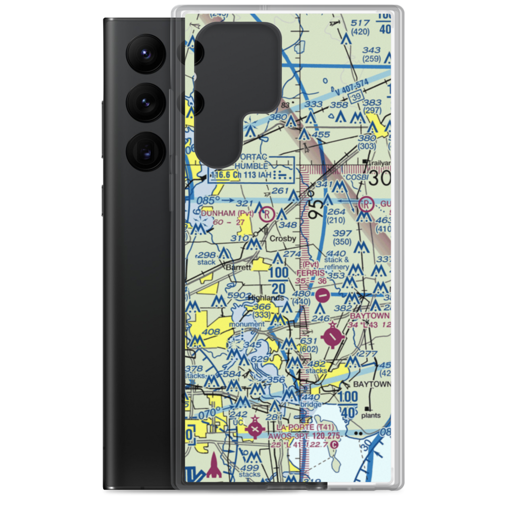 Roeder Airport (49TA) VFR Sectional Samsung Case Samsung Galaxy S22 Ultra model shown