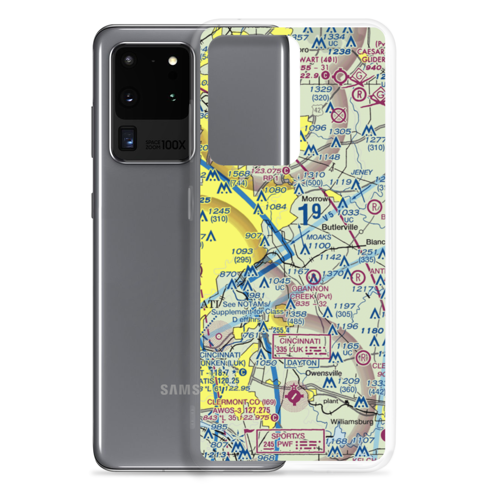 Rohrer Airport (5OI0) VFR Sectional Samsung Case Samsung Galaxy S20 Ultra model shown