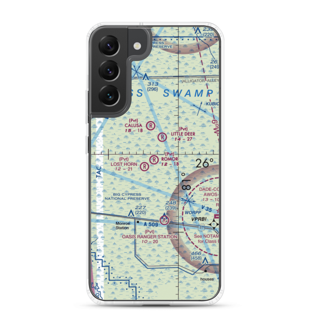 Romor Ranch Airport (FA74) VFR Sectional Samsung Case Samsung Galaxy S22 Plus model shown