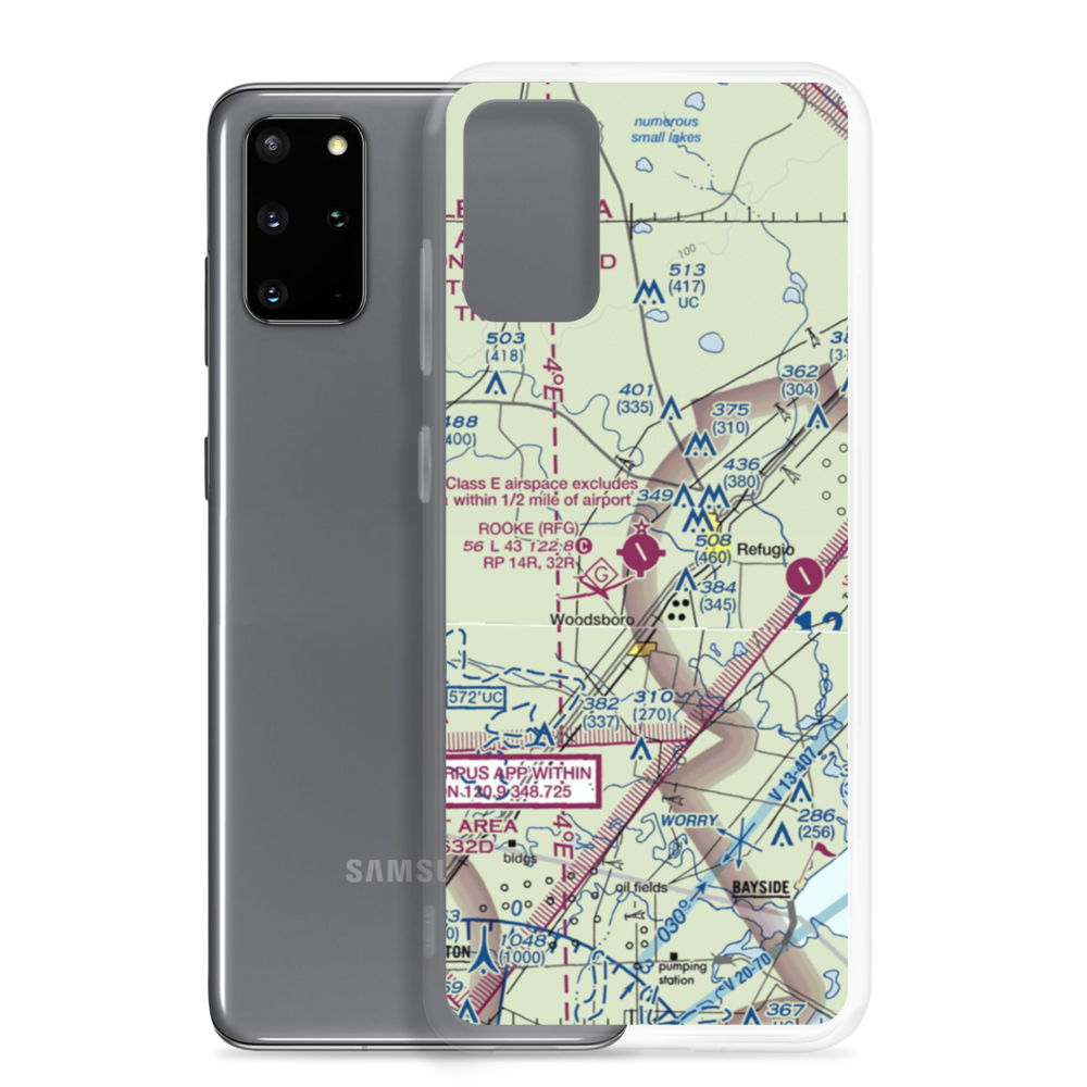 Rooke Field (RFG) VFR Sectional Samsung Case Samsung Galaxy S20 Plus model shown