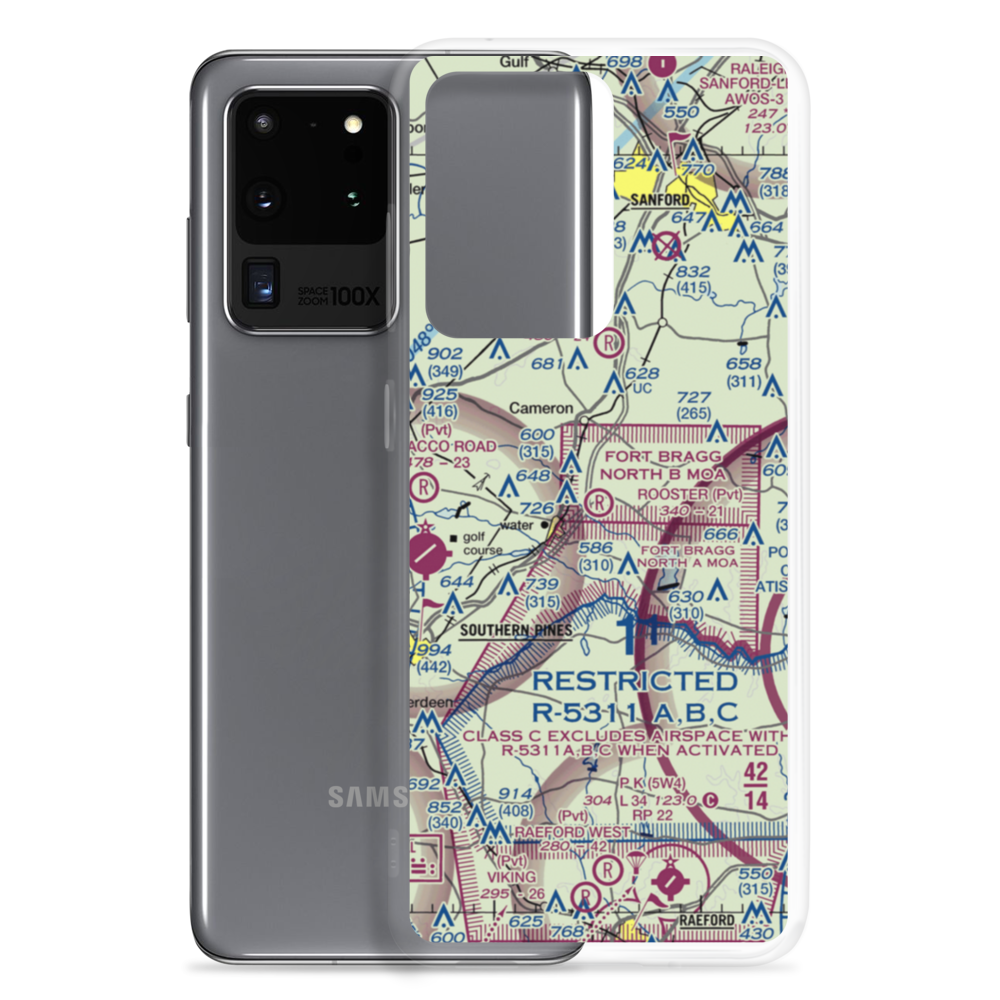 Rooster Field (84NC) VFR Sectional Samsung Case Samsung Galaxy S20 Ultra model shown