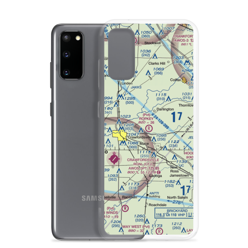 Ropkey Field (50IN) VFR Sectional Samsung Case Samsung Galaxy S20 model shown