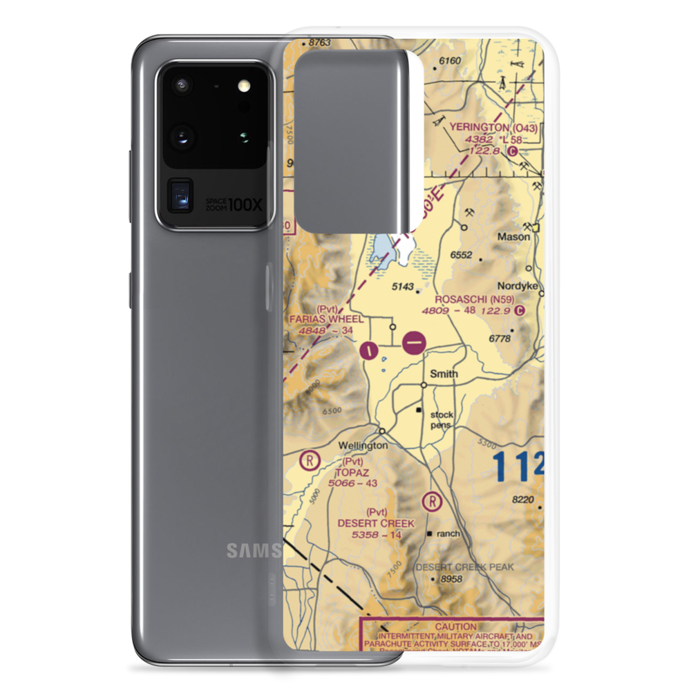 Rosaschi Air Park (N59) VFR Sectional Samsung Case Samsung Galaxy S20 Ultra model shown